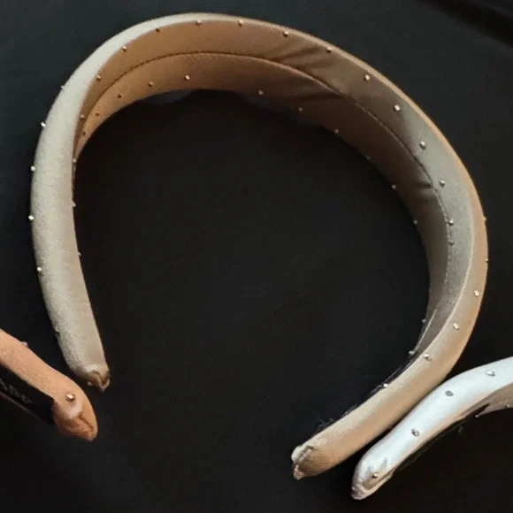 Crystal Rhinestone Headbands Bundle and Save | Cream Nude Peach Tan - Picture 8 of 8